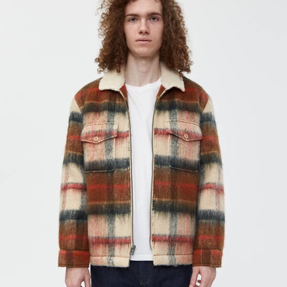 Crafted Leather Sherpa Ranch Coat 